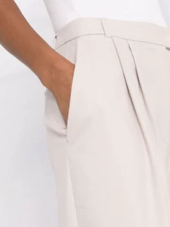 ( Nouvelle Collection ) 12 STOREEZ Pantalon De Tailleur Duo à Plis Femme -12 STOREEZ Soldes Magasin 18065539 38837771 600