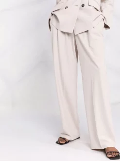 ( Nouvelle Collection ) 12 STOREEZ Pantalon De Tailleur Duo à Plis Femme -12 STOREEZ Soldes Magasin 18065539 38837772 600