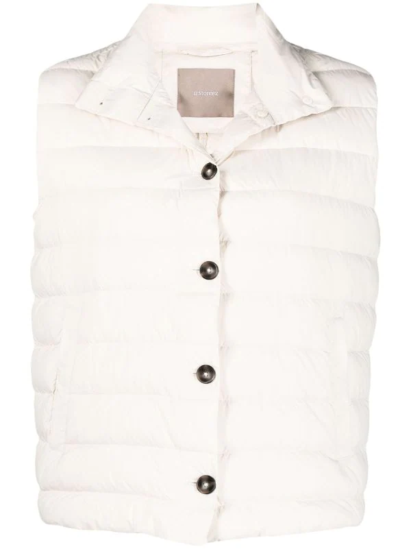 ( Nouvelle Collection ) 12 STOREEZ Gilet Léger à Design Matelassé Milk 1 ( Nouvelle Collection ) 12 STOREEZ Gilet Léger à Design Matelassé Milk
