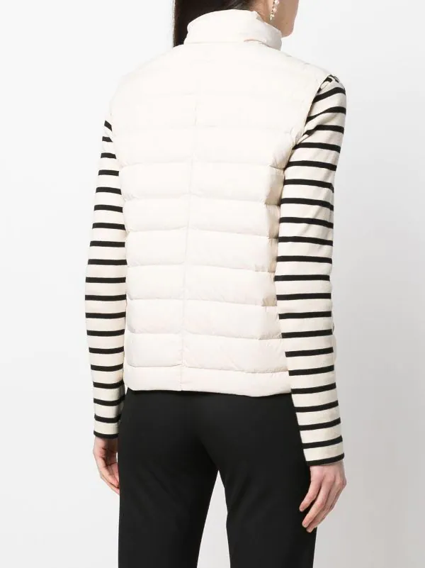 ( Nouvelle Collection ) 12 STOREEZ Gilet Léger à Design Matelassé Milk 4 ( Nouvelle Collection ) 12 STOREEZ Gilet Léger à Design Matelassé Milk – Image 4