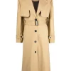 ( Nouvelle Collection ) 12 STOREEZ Trench à Simple Boutonnage Femme