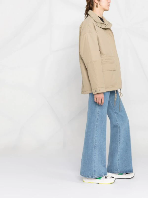 ( Nouvelle Collection ) 12 STOREEZ BEIGE Veste Matelassée à Poches Plaquées Femme 6 ( Nouvelle Collection ) 12 STOREEZ BEIGE Veste Matelassée à Poches Plaquées Femme – Image 6