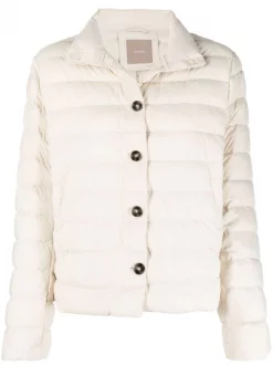 ( Nouvelle Collection ) 12 STOREEZ Milk Doudoune à Coupe Légère Femme