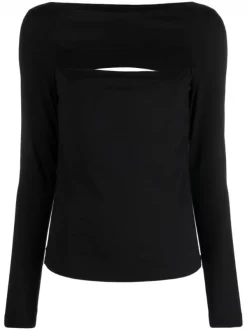 ( Nouvelle Collection ) 12 STOREEZ Haut à Détail De Découpe Femme