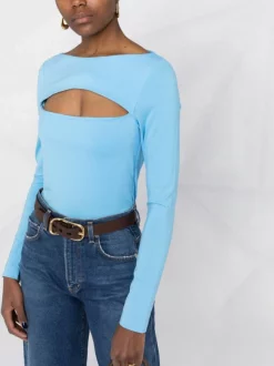 ( Nouvelle Collection ) 12 STOREEZ Haut à Détail De Découpe ELECTRIC BLUE -12 STOREEZ Soldes Magasin 18076092 edb31acd 5366 4a76 ae02 6e6582ecb8b1 600