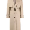 ( Nouvelle Collection ) 12 STOREEZ Trench à Simple Boutonnage Femme