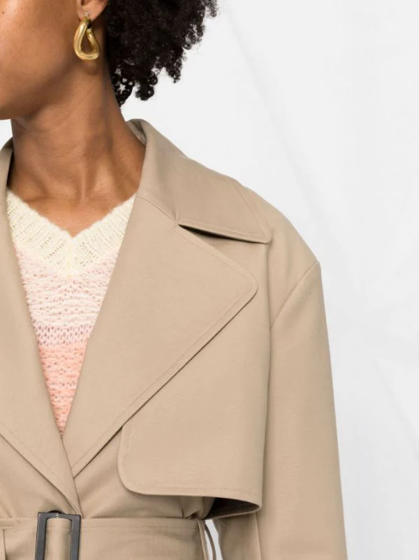 ( Nouvelle Collection ) 12 STOREEZ Trench à Simple Boutonnage Femme 3 ( Nouvelle Collection ) 12 STOREEZ Trench à Simple Boutonnage Femme – Image 3