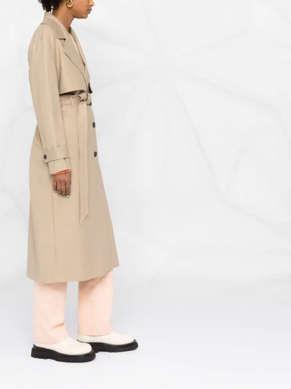 ( Nouvelle Collection ) 12 STOREEZ Trench à Simple Boutonnage Femme 6 ( Nouvelle Collection ) 12 STOREEZ Trench à Simple Boutonnage Femme – Image 6