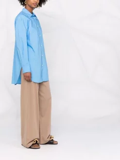 ( Nouvelle Collection ) 12 STOREEZ ELECTRIC BLUE Chemise à Manches Longues Femme -12 STOREEZ Soldes Magasin 18117774 38824997 600