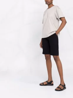 ( Nouvelle Collection ) 12 STOREEZ GREY T-shirt En Coton à Effet D'épaules Descendues Femme -12 STOREEZ Soldes Magasin 18117775 38872504 600