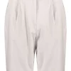 ( Nouvelle Collection ) 12 STOREEZ Short En Coton à Taille Haute GREY