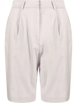 ( Nouvelle Collection ) 12 STOREEZ Short En Coton à Taille Haute GREY