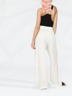 ( Nouvelle Collection ) 12 STOREEZ Milk Pantalon Ample En Jersey Femme -12 STOREEZ Soldes Magasin 18118220 39559633 600