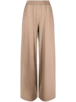 ( Nouvelle Collection ) 12 STOREEZ COFFEE WITH MILK Pantalon Ample En Jersey Femme