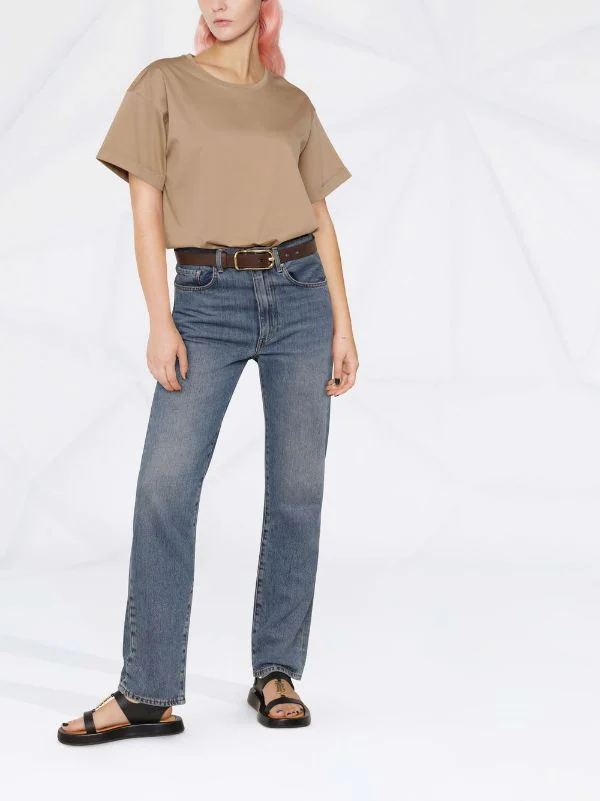 ( Nouvelle Collection ) 12 STOREEZ COFFEE WITH MILK T-shirt En Jersey à Manches Courtes Femme 2 ( Nouvelle Collection ) 12 STOREEZ COFFEE WITH MILK T-shirt En Jersey à Manches Courtes Femme – Image 2