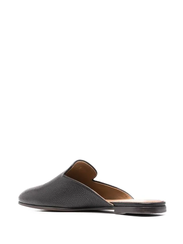 ( Nouvelle Collection ) 12 STOREEZ CHOCOLATE Mules à Texture Grainée Femme 3 ( Nouvelle Collection ) 12 STOREEZ CHOCOLATE Mules à Texture Grainée Femme – Image 3