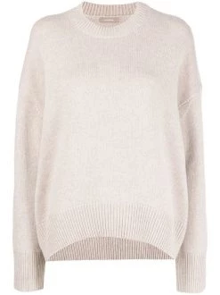 12 STOREEZ Soldes Magasin 38 ( Nouvelle Collection ) 12 STOREEZ Pull Ample à Col Ras Du Cou BEIGE