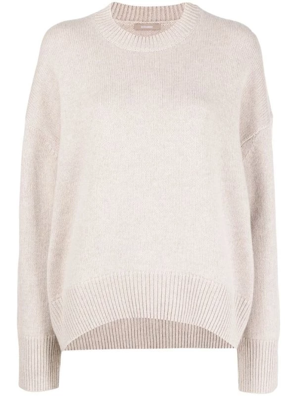 ( Nouvelle Collection ) 12 STOREEZ Pull Ample à Col Ras Du Cou BEIGE 1 ( Nouvelle Collection ) 12 STOREEZ Pull Ample à Col Ras Du Cou BEIGE