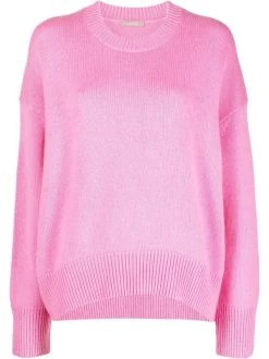 ( Nouvelle Collection ) 12 STOREEZ PINK Pull Ample à Col Ras Du Cou Femme