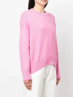 ( Nouvelle Collection ) 12 STOREEZ PINK Pull Ample à Col Ras Du Cou Femme -12 STOREEZ Soldes Magasin 18155692 39118232 600