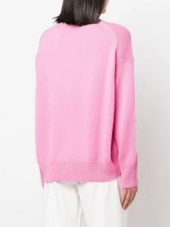 ( Nouvelle Collection ) 12 STOREEZ PINK Pull Ample à Col Ras Du Cou Femme -12 STOREEZ Soldes Magasin 18155692 39120291 600