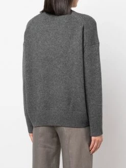 ( Nouvelle Collection ) 12 STOREEZ DARK GREY Pull Ample à Col Ras Du Cou Femme -12 STOREEZ Soldes Magasin 18156190 39114721 600