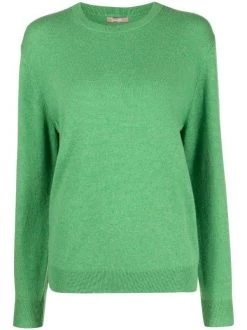 ( Nouvelle Collection ) 12 STOREEZ GREEN Pull Ample à Col Ras Du Cou Femme