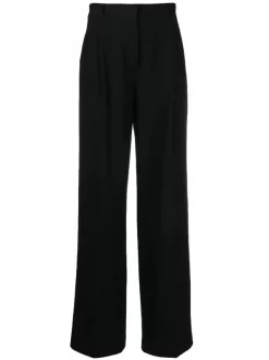 ( Nouvelle Collection ) 12 STOREEZ Pantalon à Coupe Ample BLACK