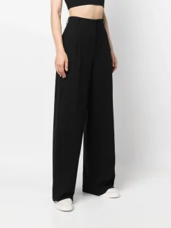 ( Nouvelle Collection ) 12 STOREEZ Pantalon à Coupe Ample BLACK -12 STOREEZ Soldes Magasin 18214886 39469824 600