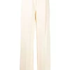 ( Nouvelle Collection ) 12 STOREEZ Pantalon Ample à Taille Haute CREAM