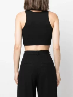 ( Nouvelle Collection ) 12 STOREEZ Débardeur à Coupe Crop Femme -12 STOREEZ Soldes Magasin 18215541 39467066 600