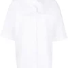( Nouvelle Collection ) 12 STOREEZ Chemise à Manches Courtes White
