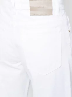 ( Nouvelle Collection ) 12 STOREEZ White Pantalon Droit à Patch Logo Femme -12 STOREEZ Soldes Magasin 18224969 39468128 600