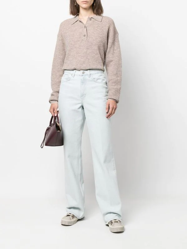 ( Nouvelle Collection ) 12 STOREEZ Denim Arctic Jean à Patch Logo Femme 2 ( Nouvelle Collection ) 12 STOREEZ Denim Arctic Jean à Patch Logo Femme – Image 2